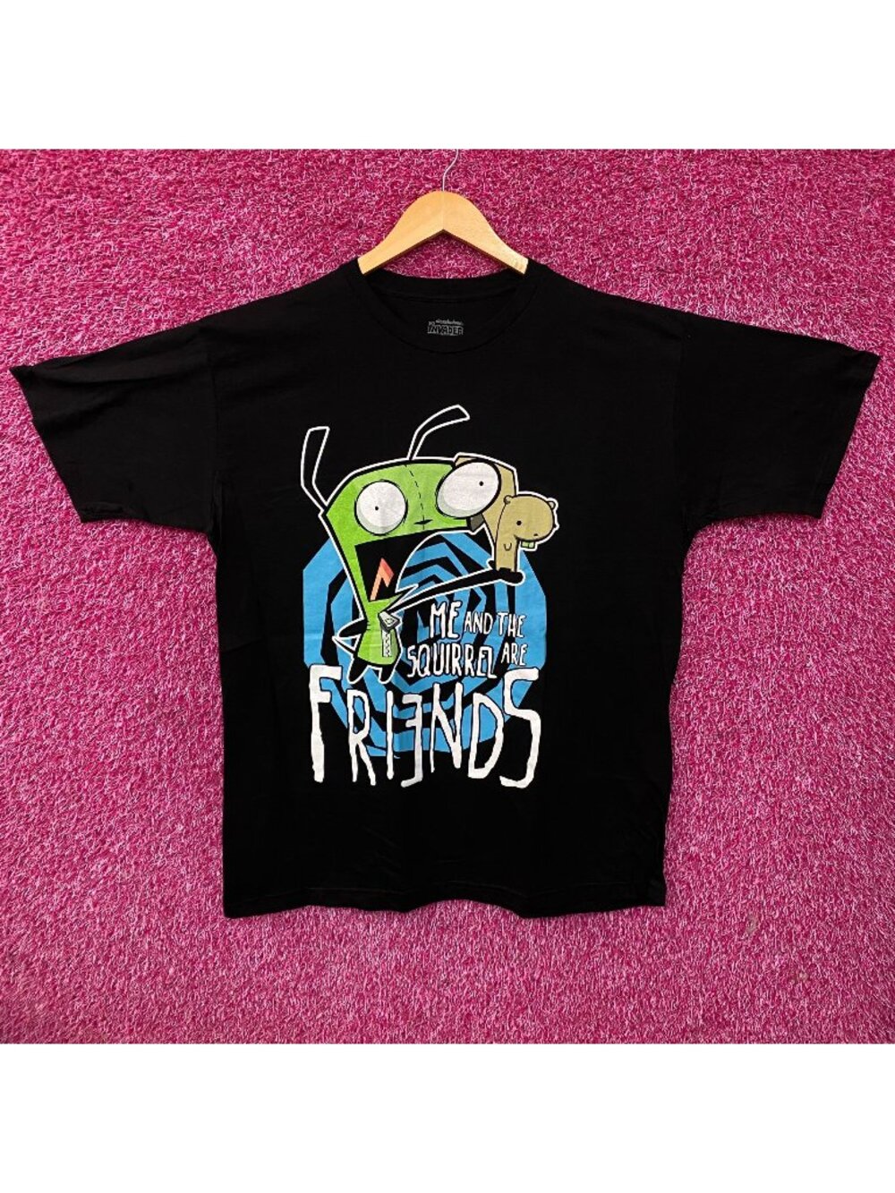 Invader Zim GIR & Squirrel Friends T-Shirt XL